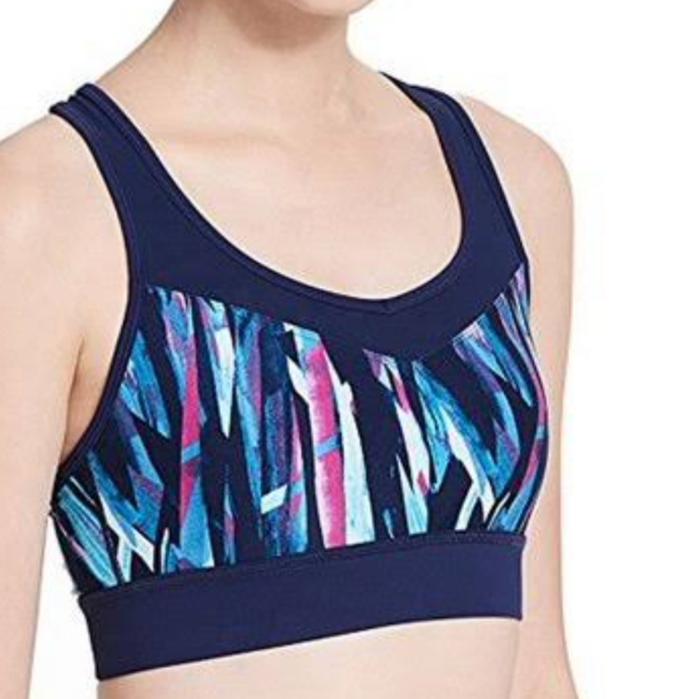 Calvin Klein Performance Racerback Sports Bra / Large